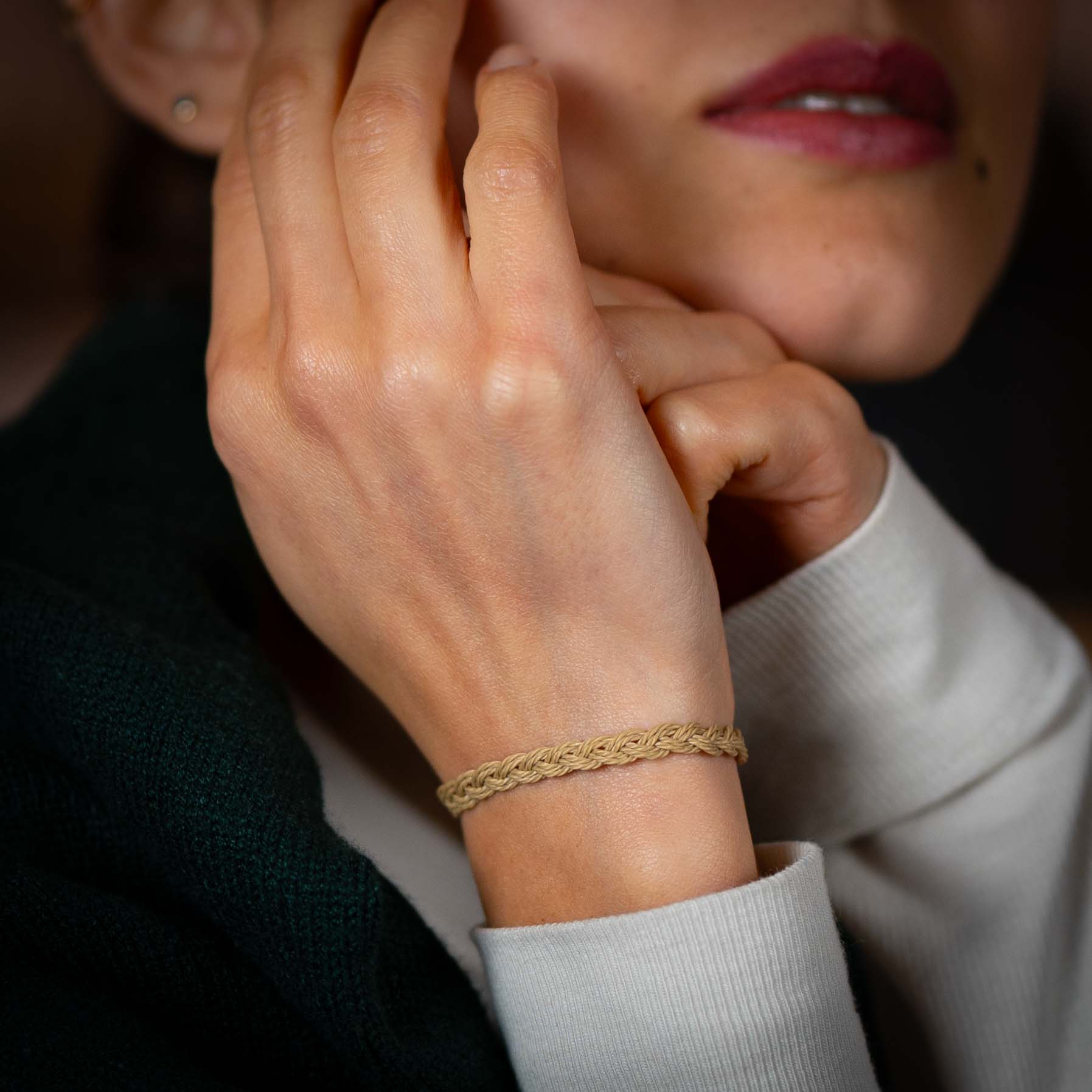 Cool Khaki Flow Bracelet