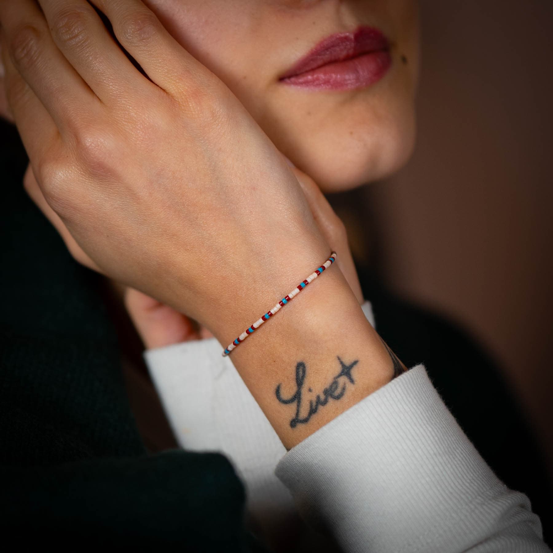 Mittsommernacht Perlen Armband I