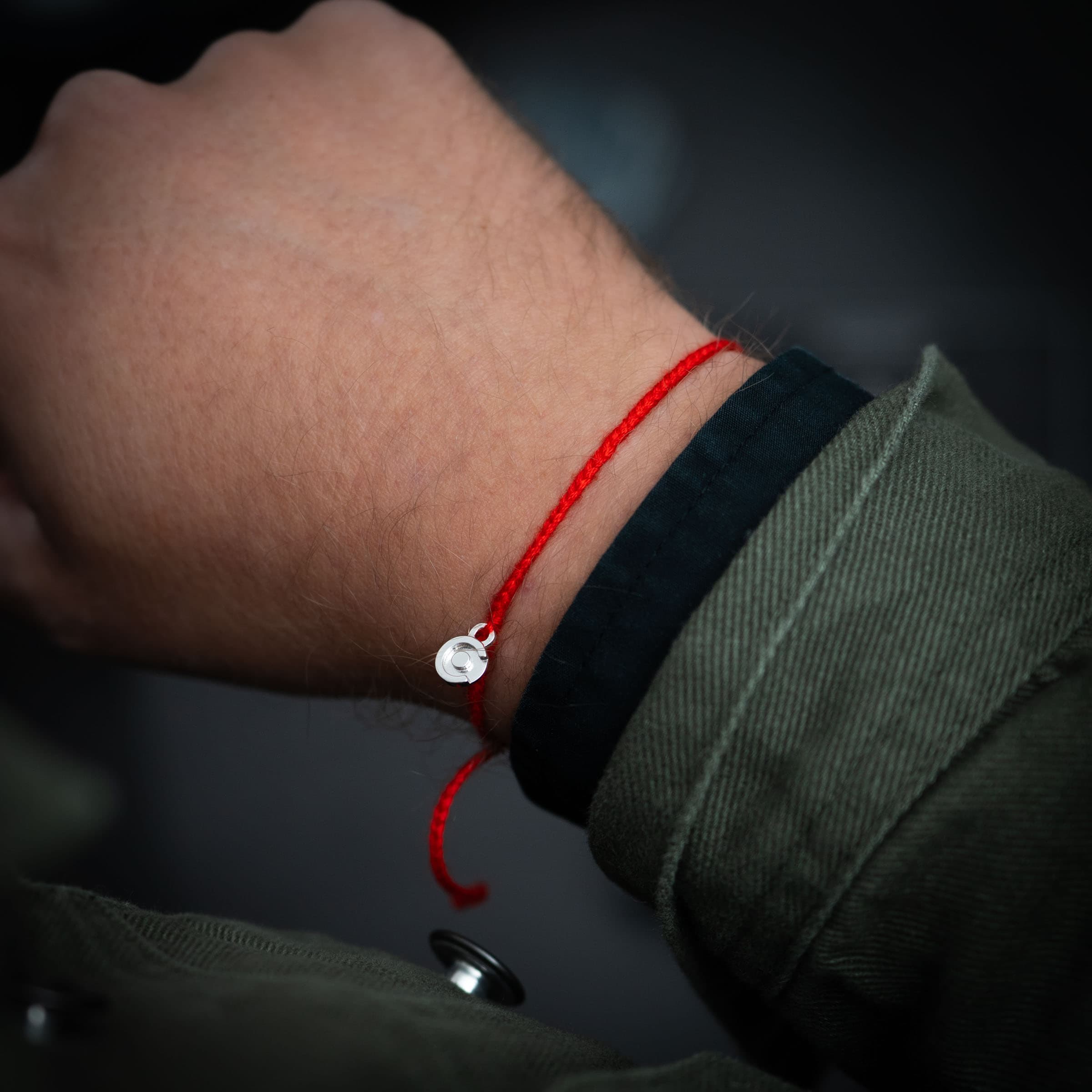Lucky Red Original bracelet - 925 Sterling Silver