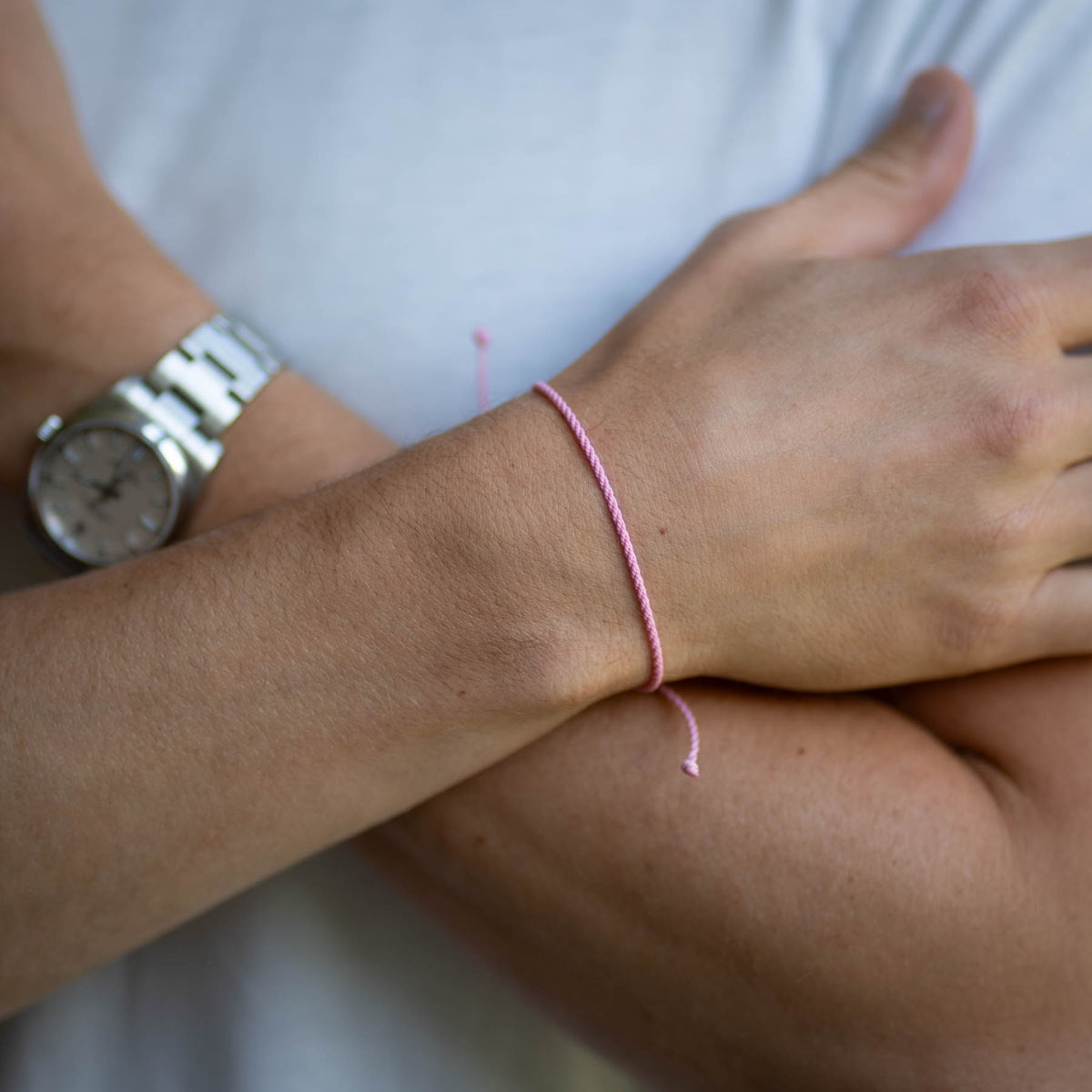 Pink Twisted bracelet
