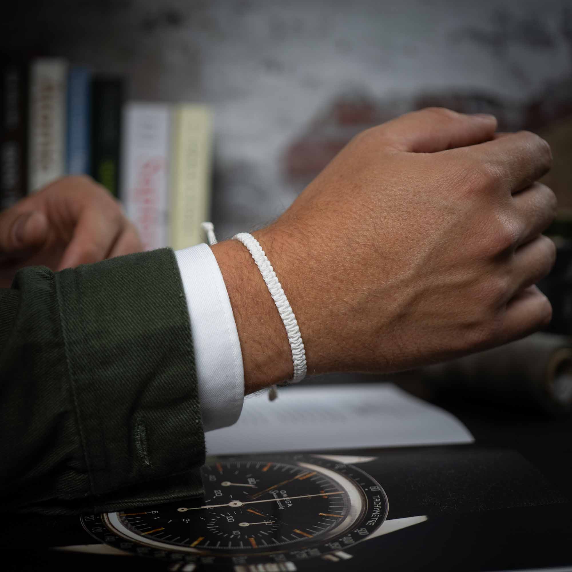Moonstone Beaded Bracelet for Men, 10mm – Forziani