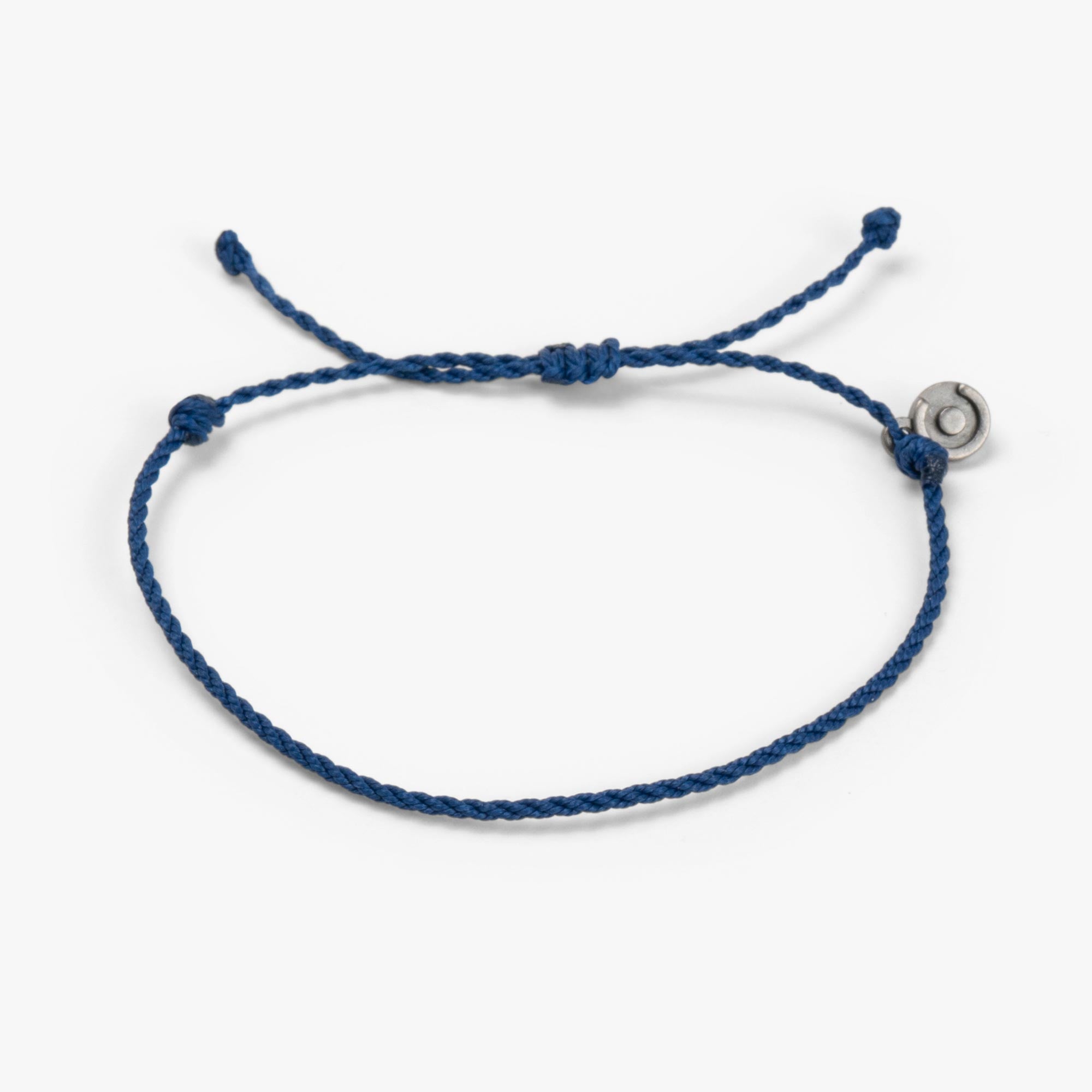 Navy Blue Twisted Bracelet