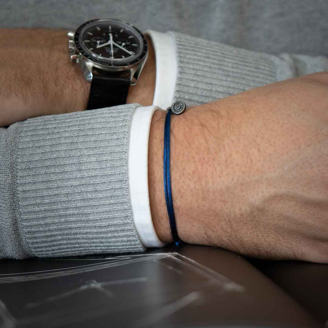 Roze & Navyblauwe Partnerarmbanden