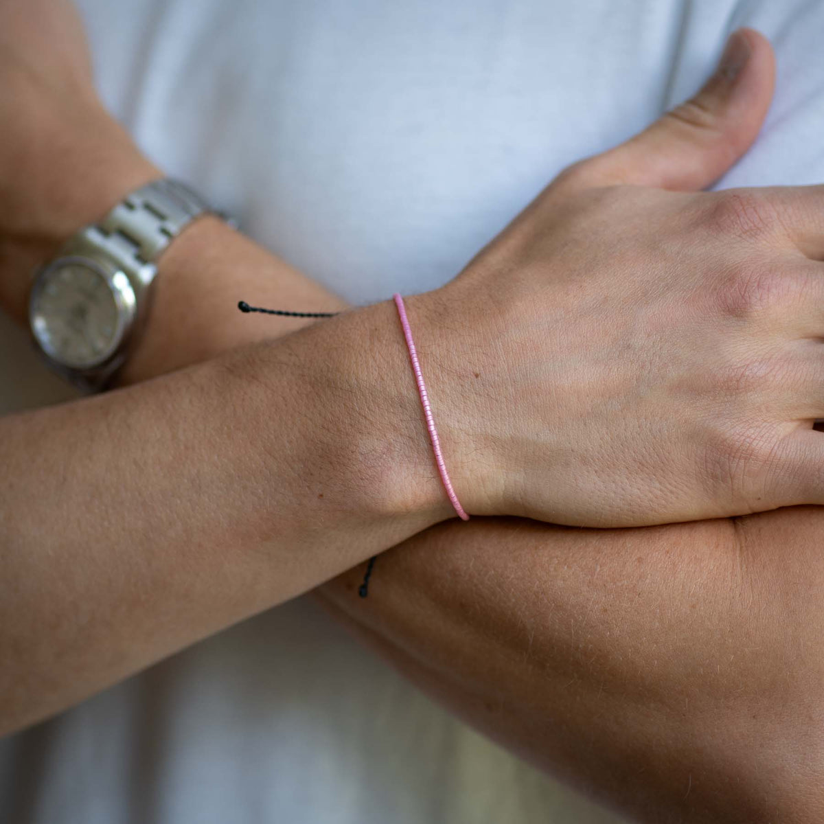 Pink Beaded bracelet