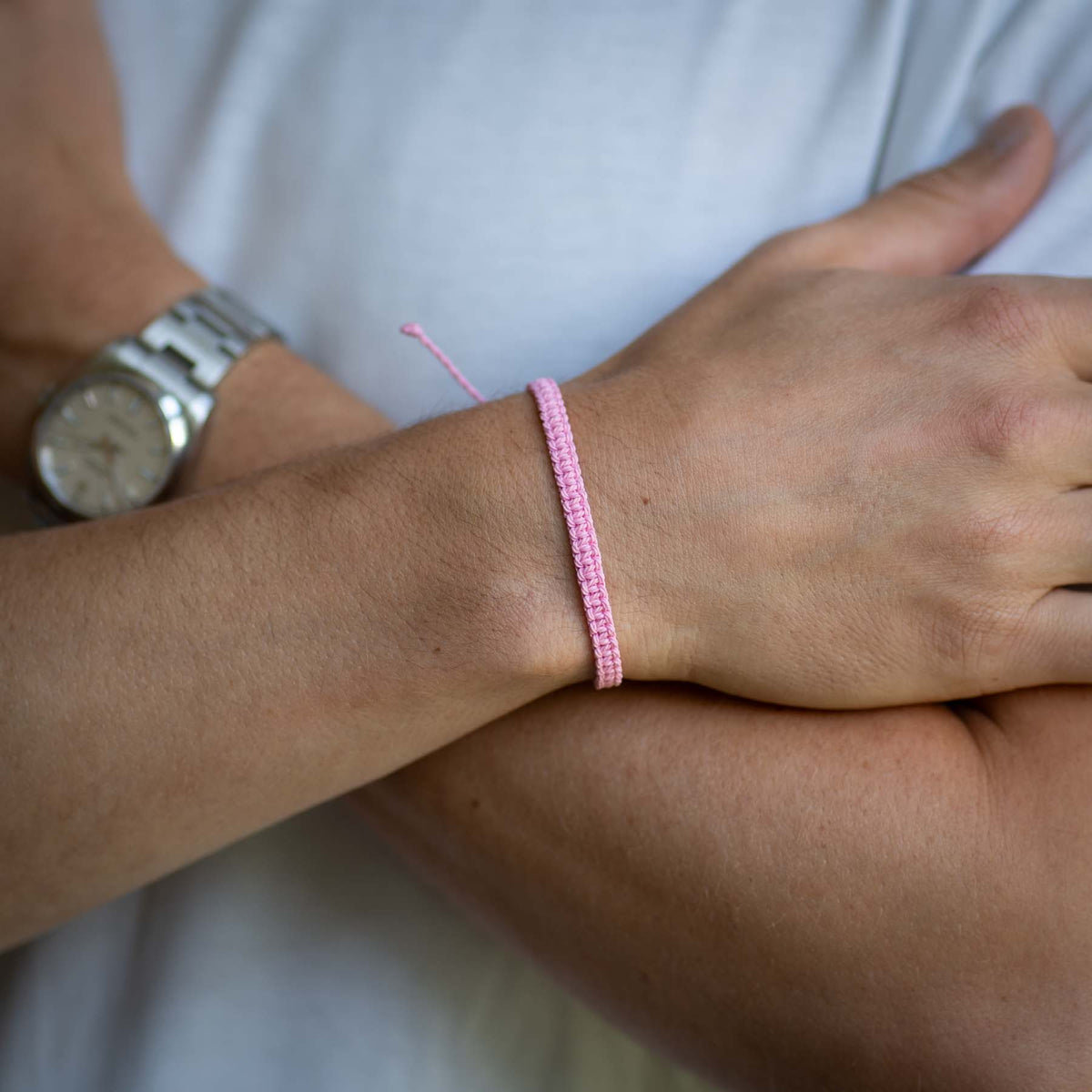 Pink Cobra bracelet