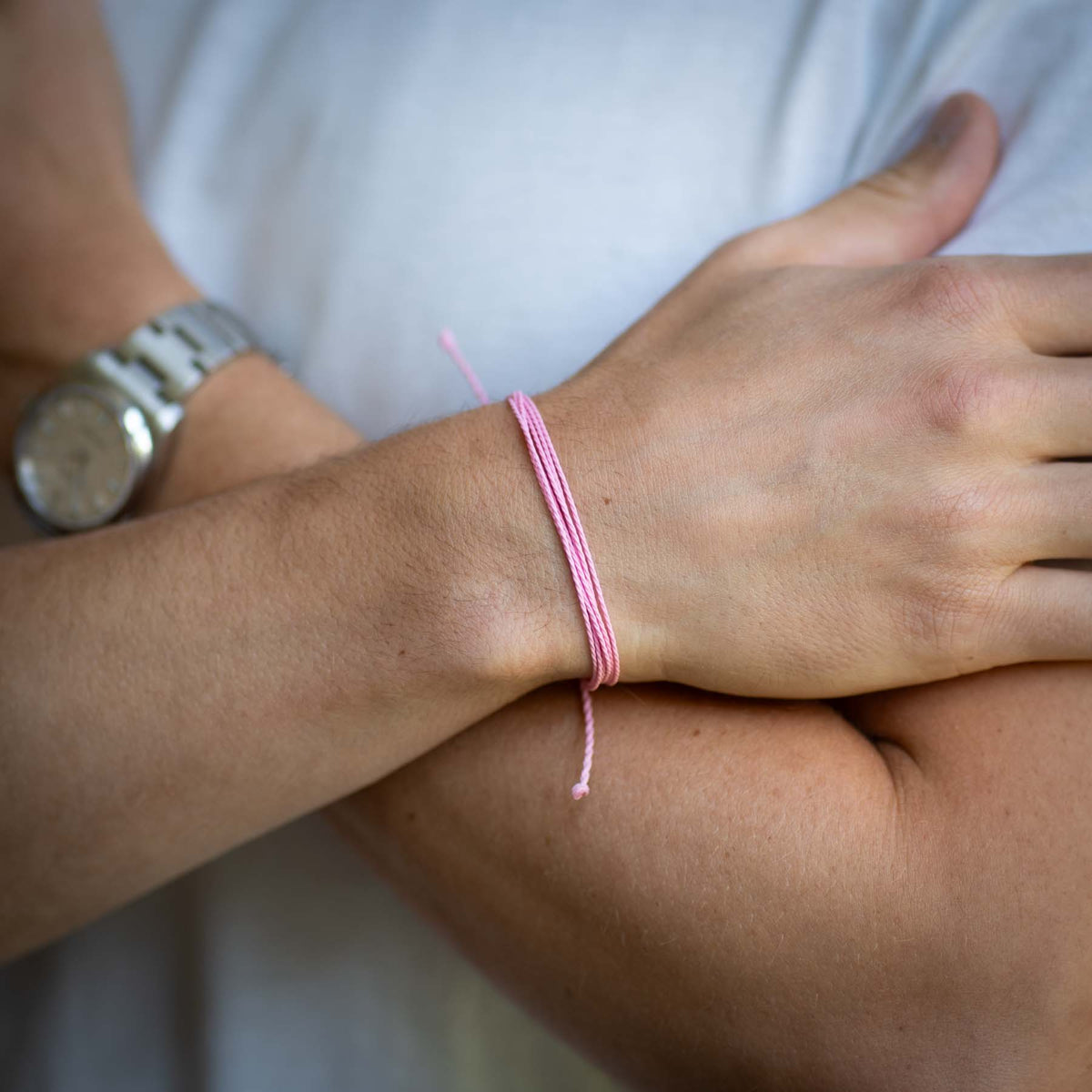 Pink String bracelet