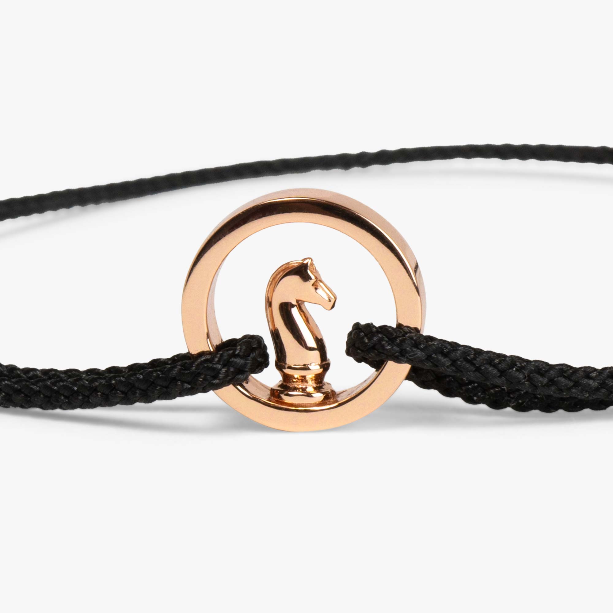 Black Grandmaster Bracelet 14k Rose Gold plated