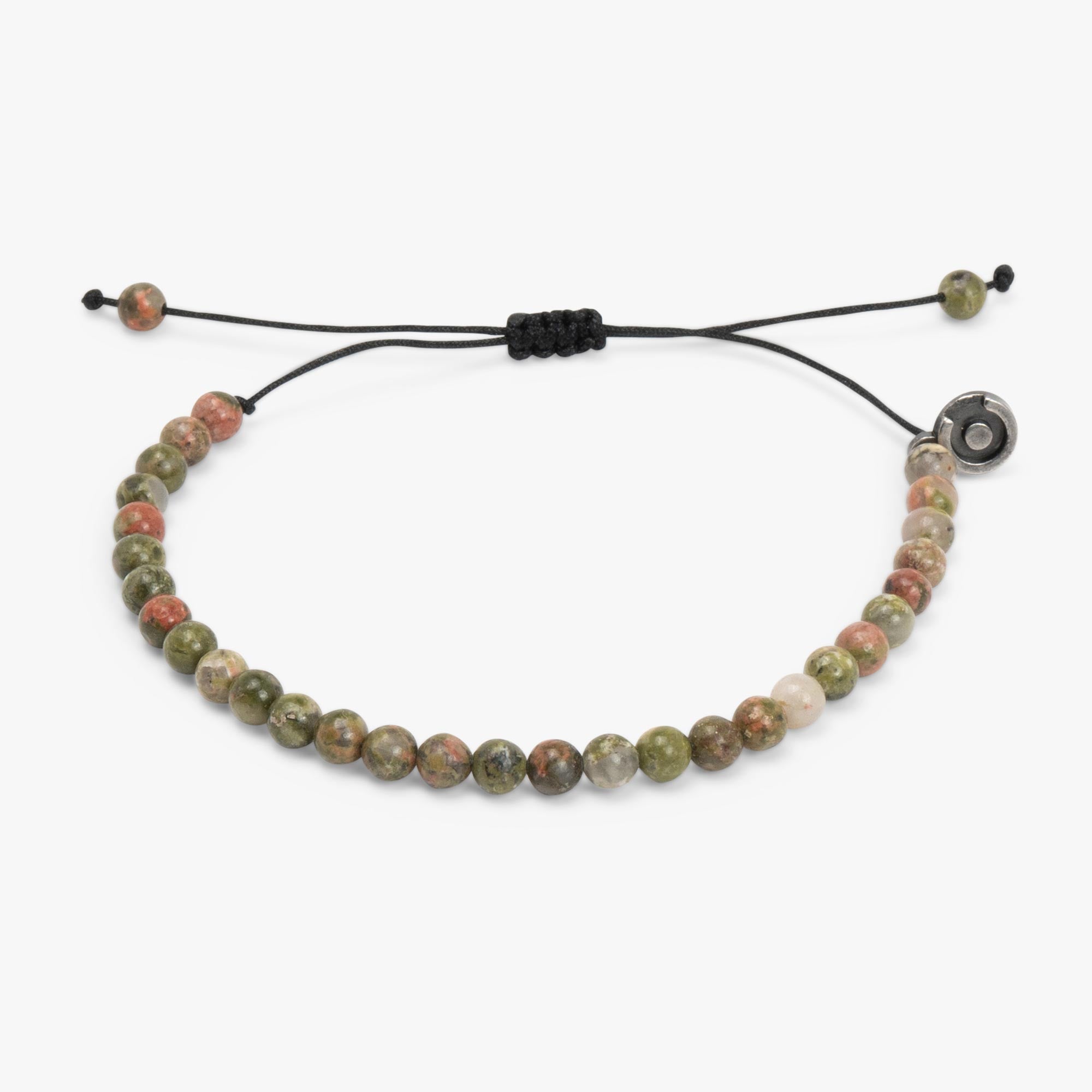 Unakite Gemstone Bracelet