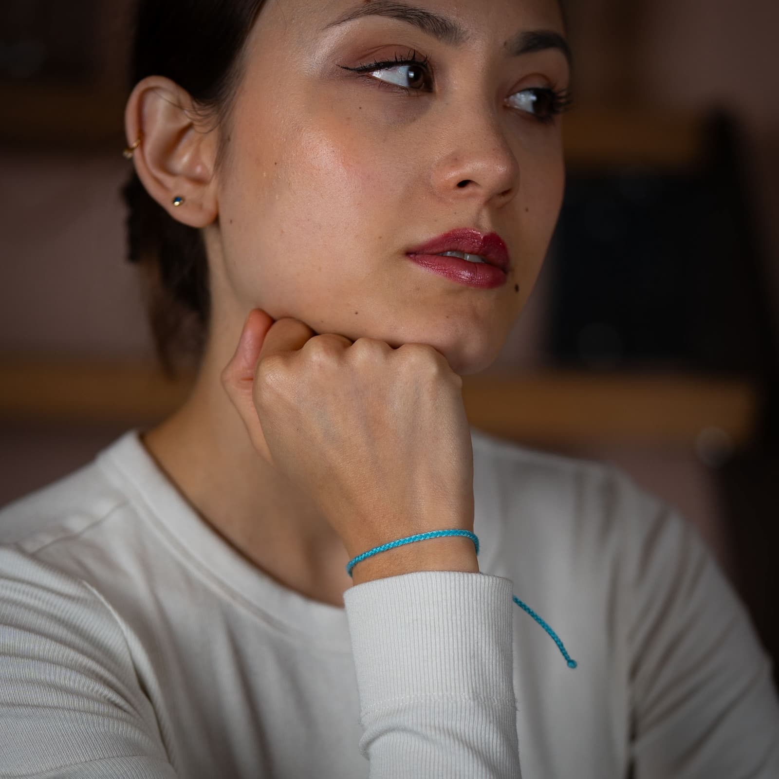 Lucht Blauwe Original armband