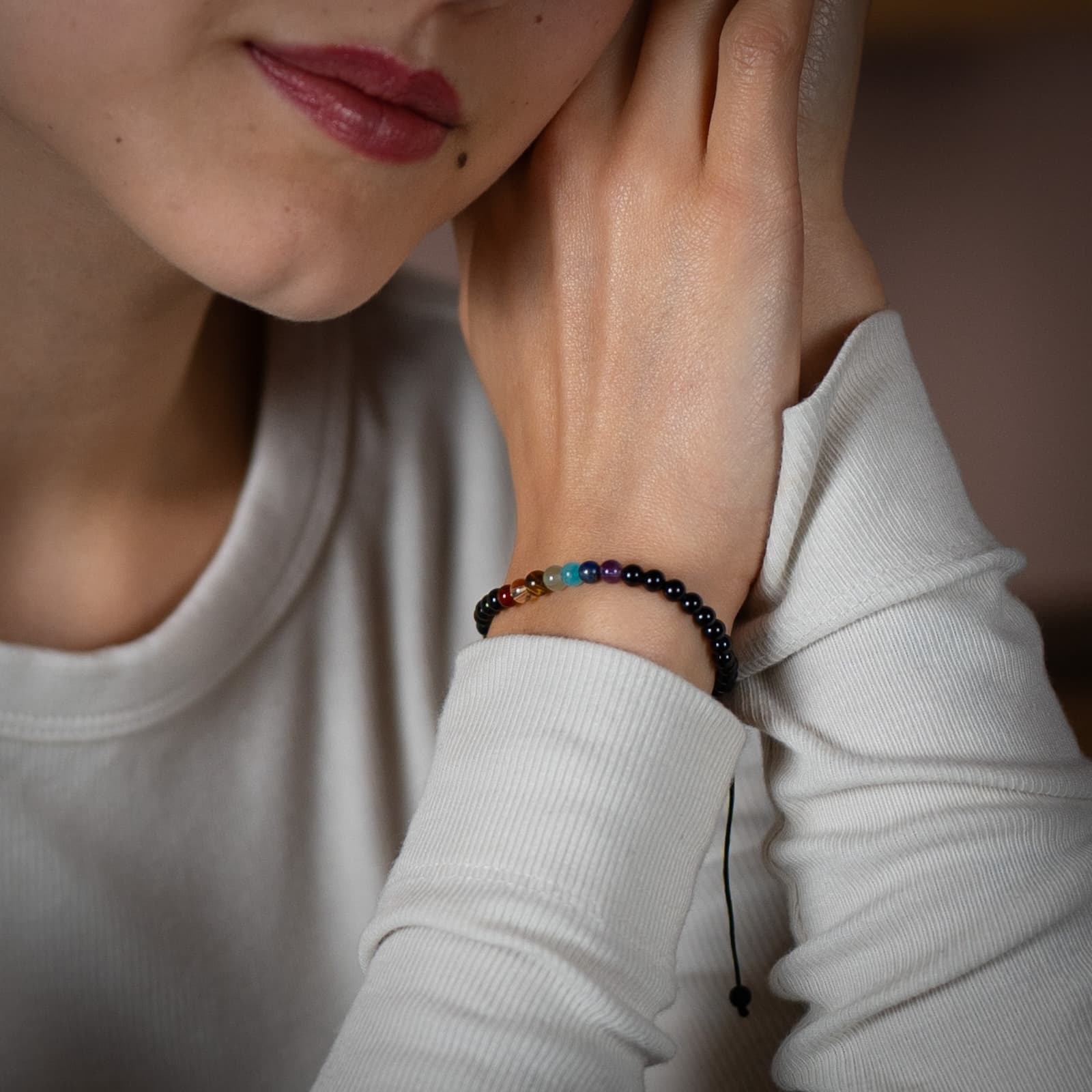 Edelstenen Chakra Armband 