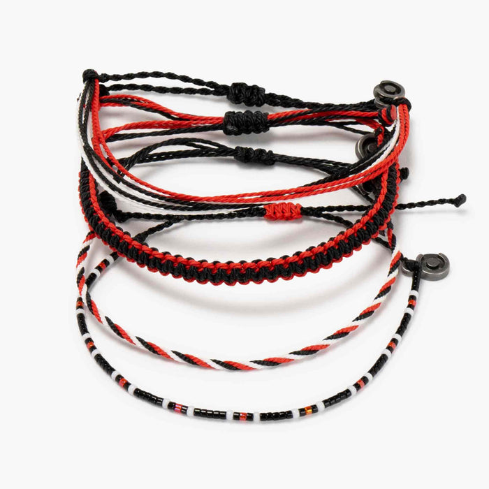 Bali Bangle Bracelet- Black main image 0