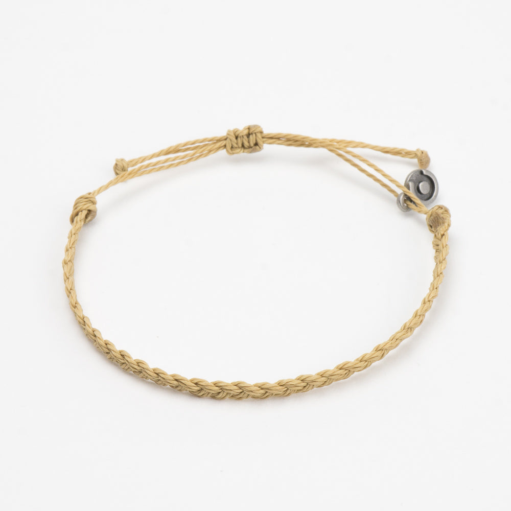 khaki minimal bracelet for men