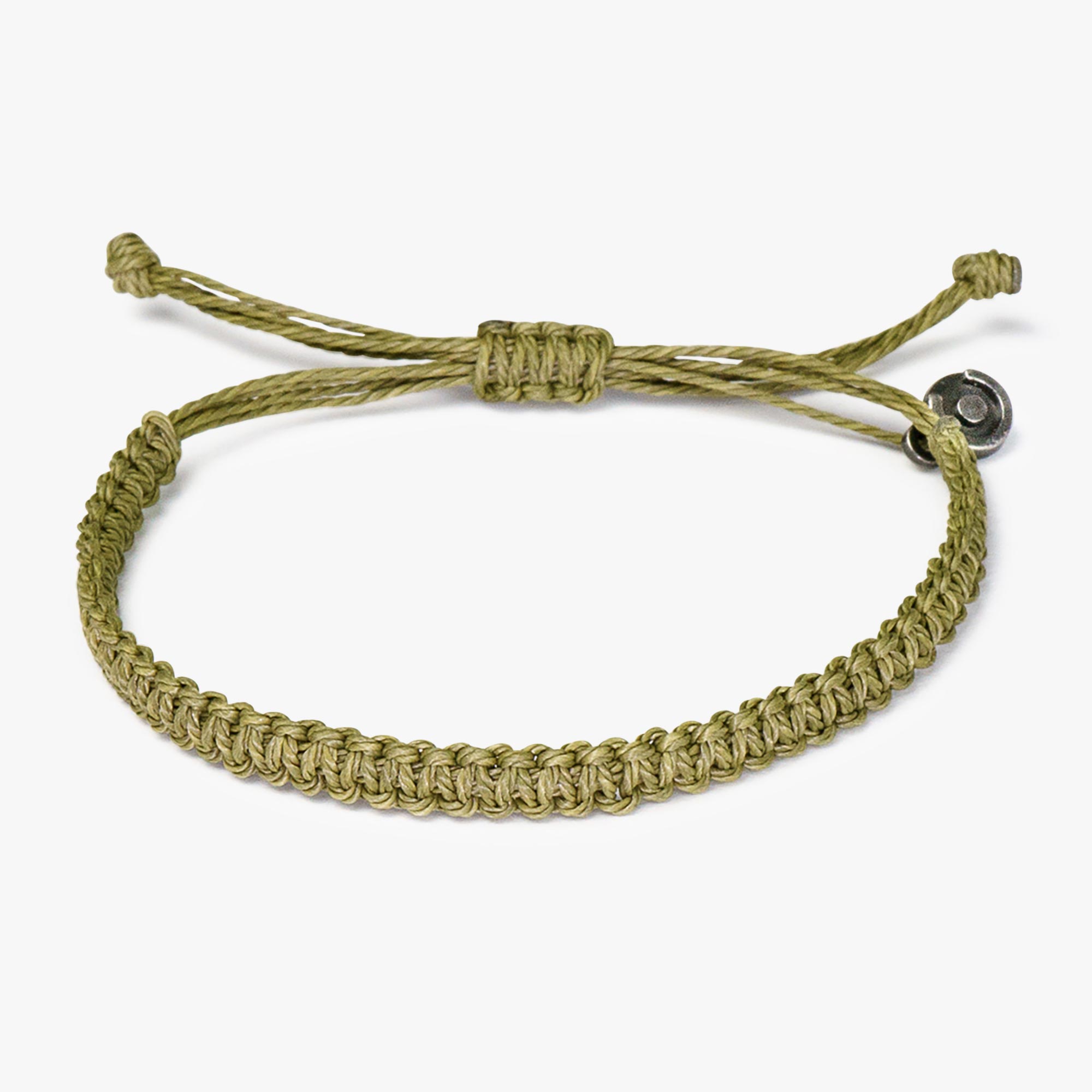 Olive Green Cobra Bracelet