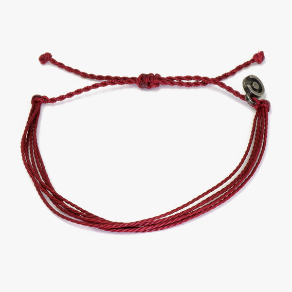 Strings Burgundy Bracelet by Chibuntu®