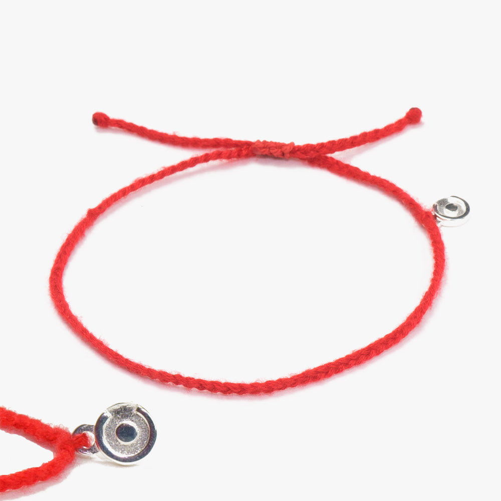 Lucky Red Original bracelet - 925 Sterling Silver